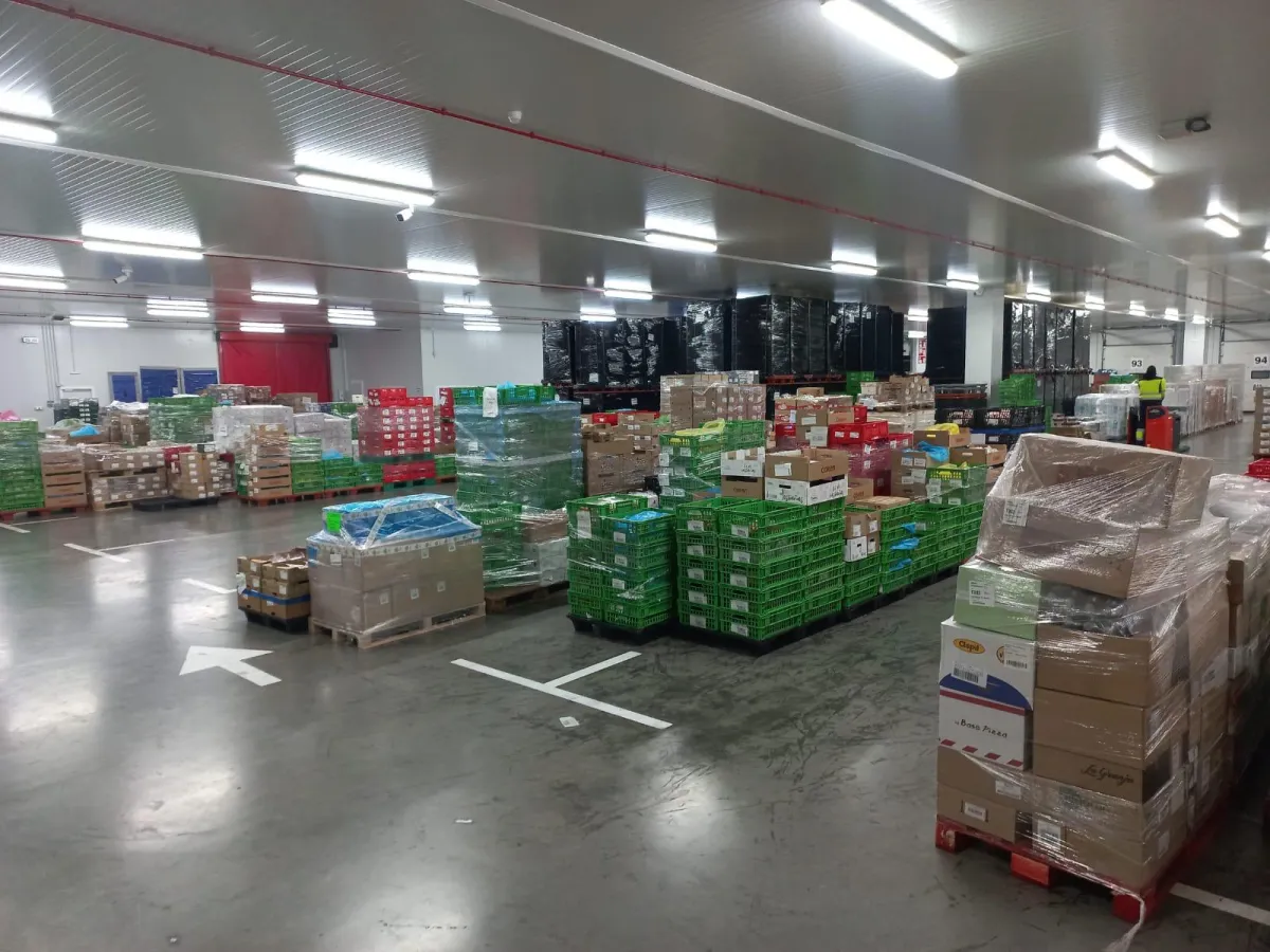 Vehículos de la flota multitemperatura de Transvapesa para transporte refrigerado